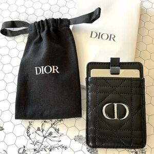 ✨NEW✨ Dior Cannage Mirror with Case & Pouch